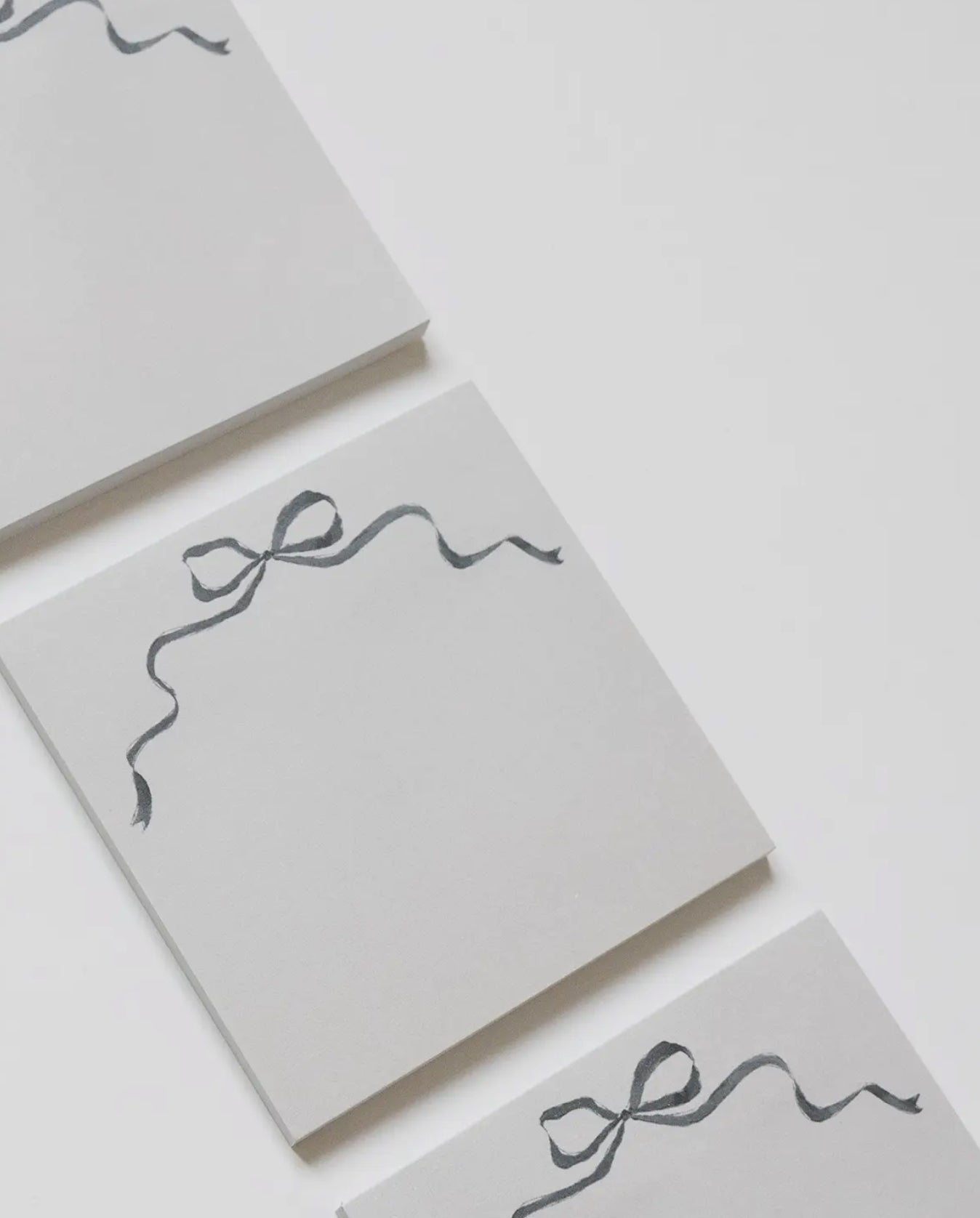 Black Bow Sticky Notes